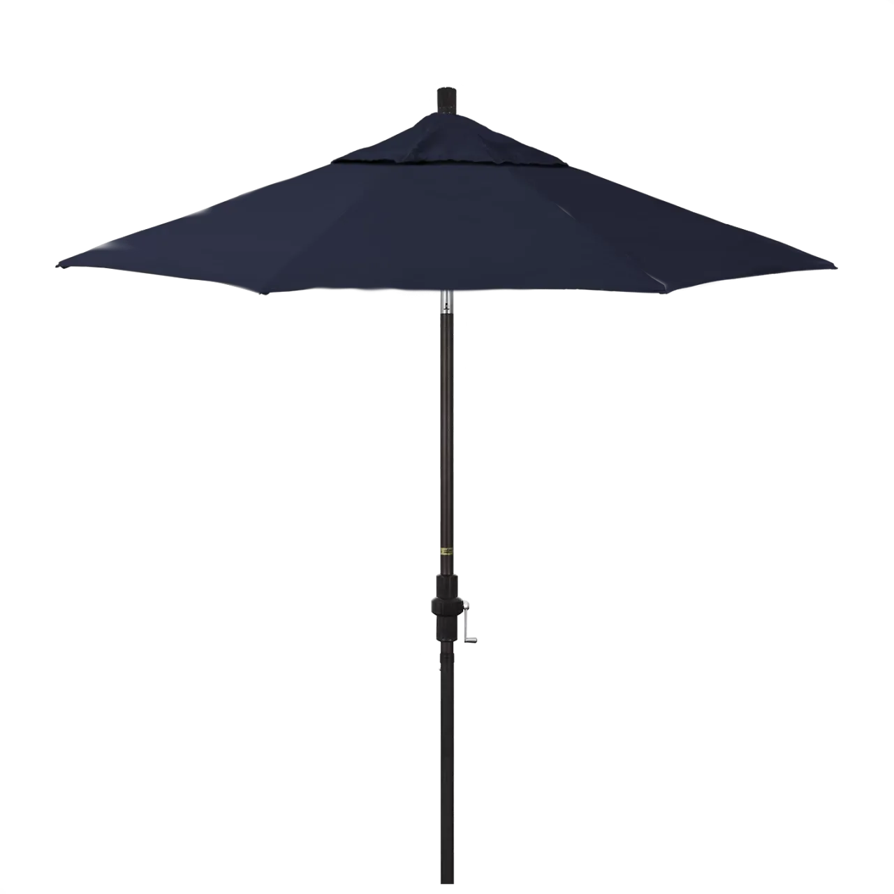 California Umbrella Golden State 7.5 Foot Complete Fiberglass Market Umbrella