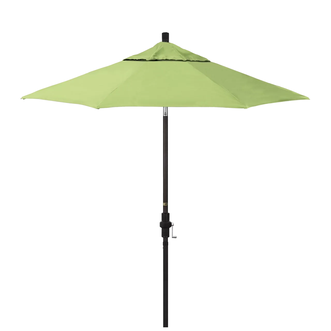 California Umbrella Golden State 7.5 Foot Complete Fiberglass Market Umbrella