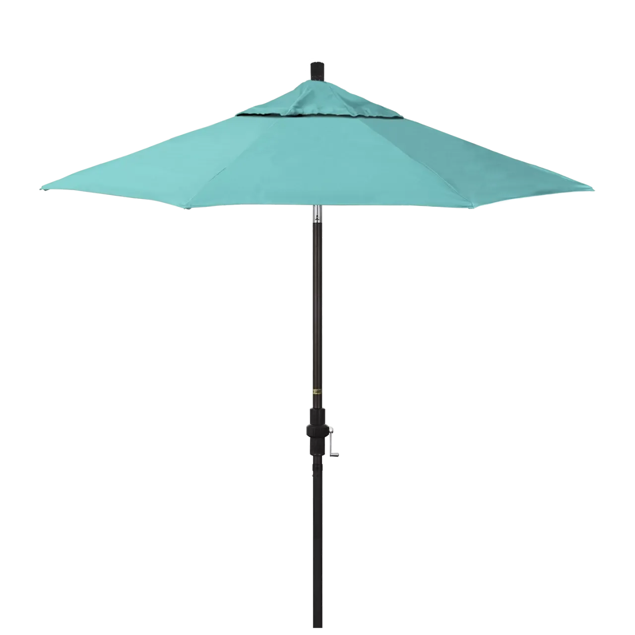 California Umbrella Golden State 7.5 Foot Complete Fiberglass Market Umbrella
