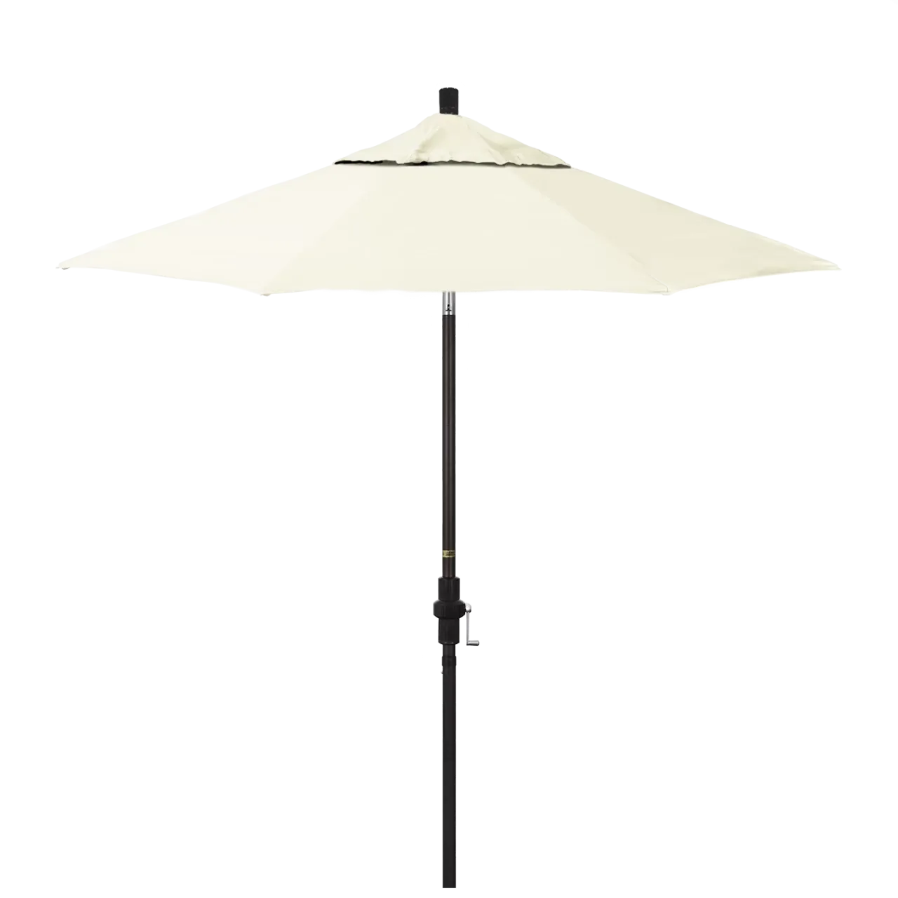 California Umbrella Golden State 7.5 Foot Complete Fiberglass Market Umbrella