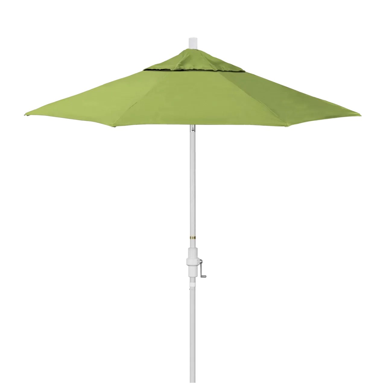 California Umbrella Golden State 7.5 Foot Complete Fiberglass Market Umbrella