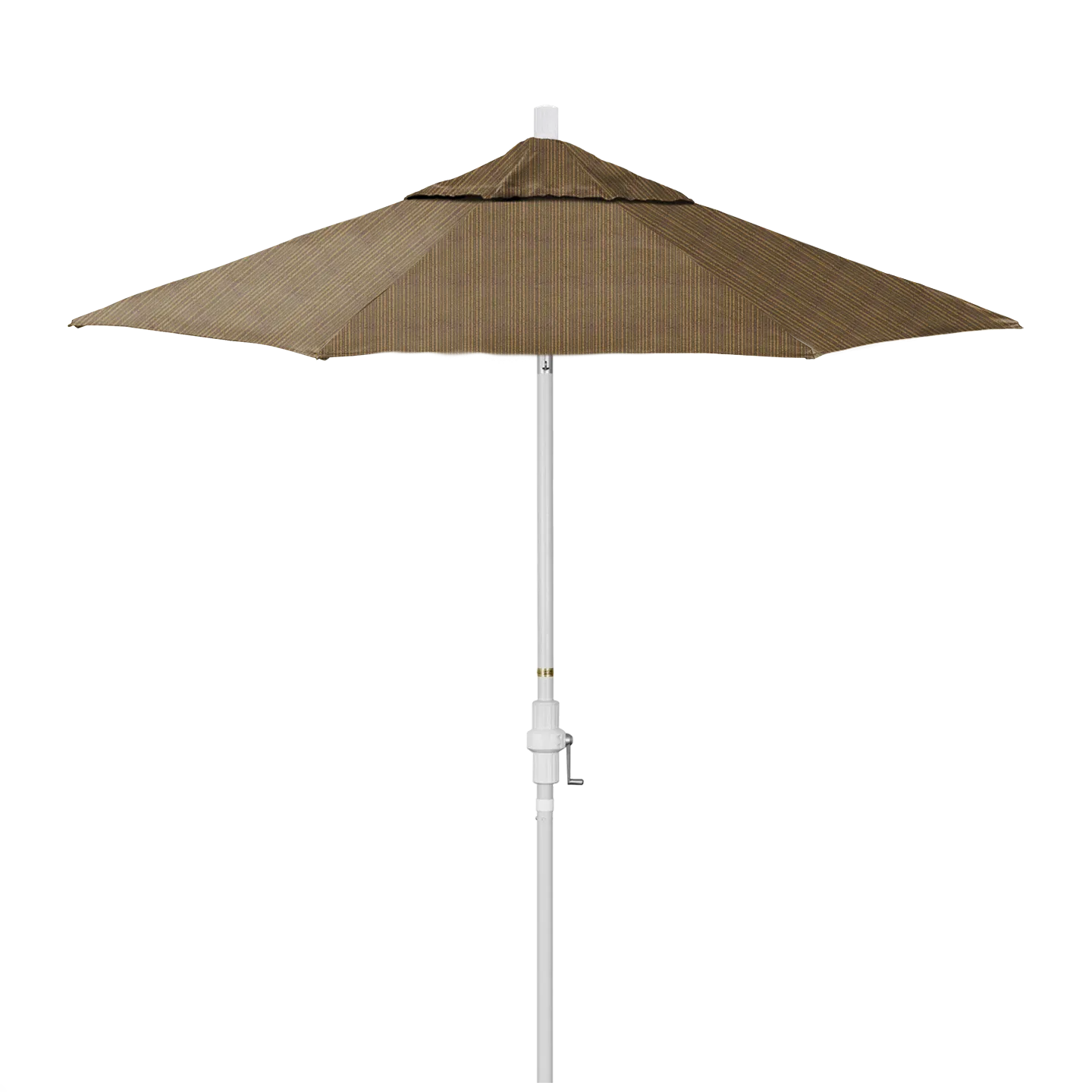 California Umbrella Golden State 7.5 Foot Complete Fiberglass Market Umbrella
