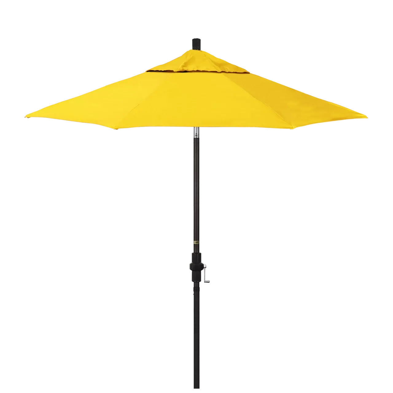 California Umbrella Golden State 7.5 Foot Complete Fiberglass Market Umbrella