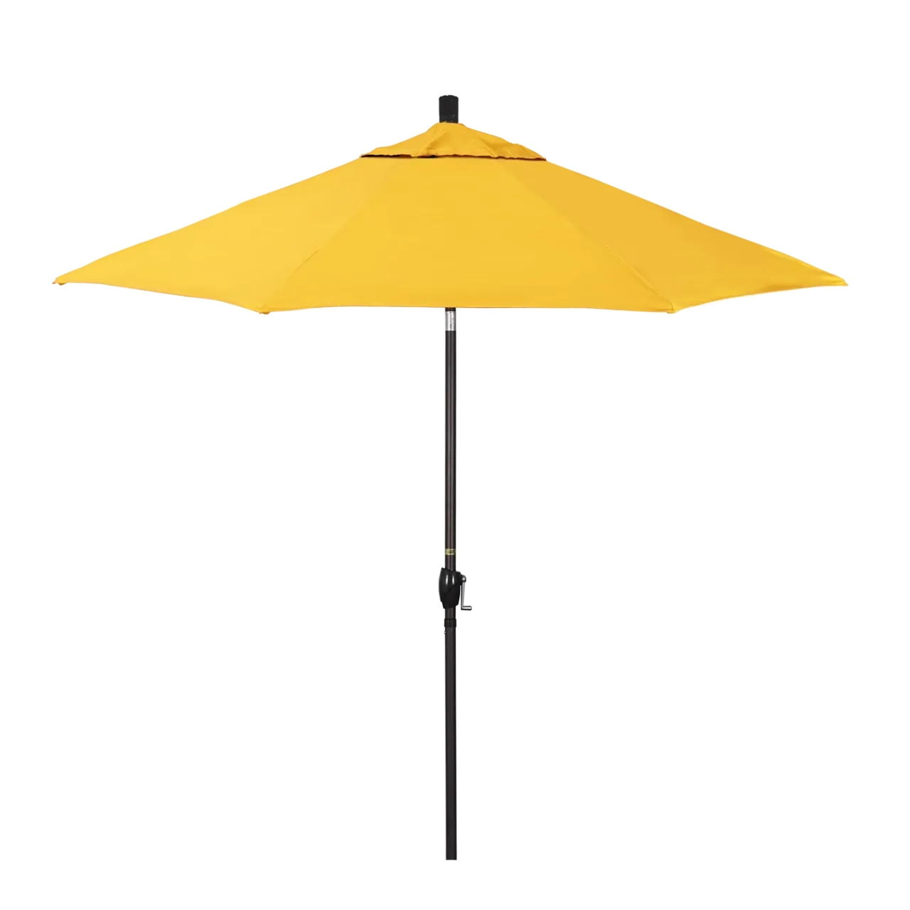 California Umbrella Pacific Trail Series 9 ft Patio Umbrella - Residential Grade with Push Button Tilt and Crank Lift