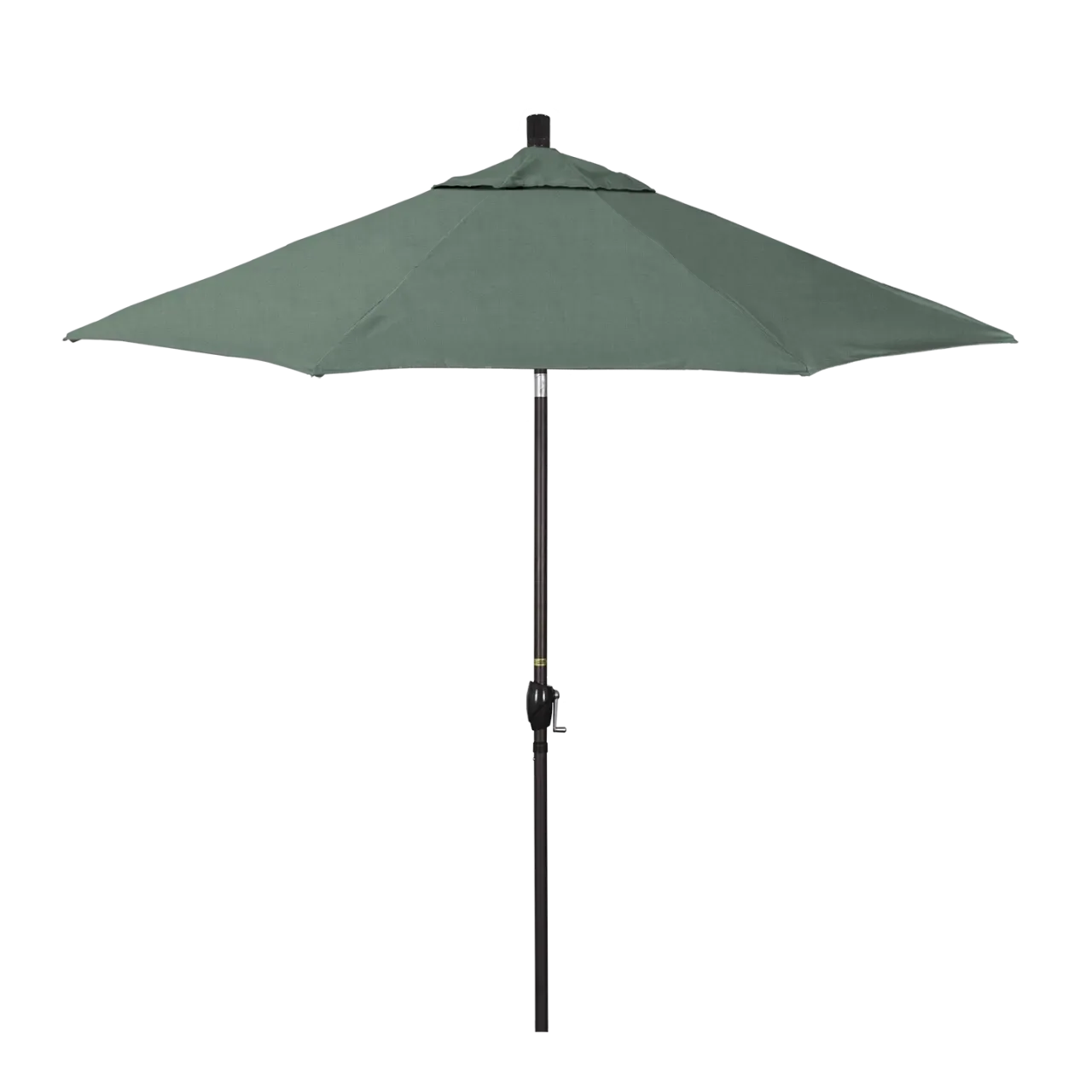 California Umbrella Pacific Trail Series 9 ft Patio Umbrella - Residential Grade with Push Button Tilt and Crank Lift