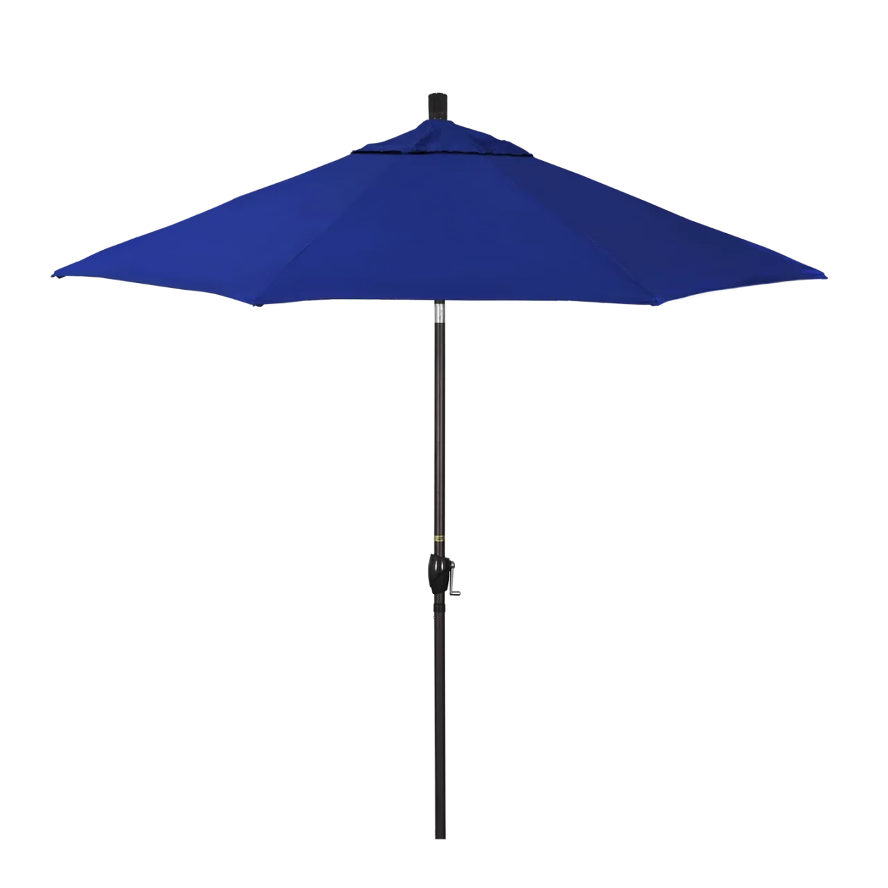 California Umbrella Pacific Trail Series 9 ft Patio Umbrella - Residential Grade with Push Button Tilt and Crank Lift