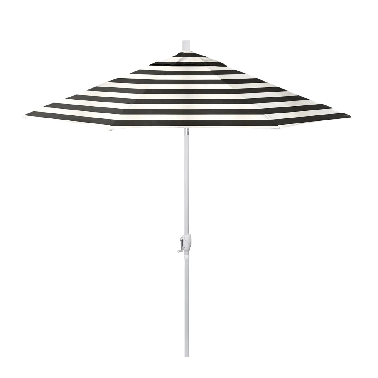 California Umbrella Pacific Trail Series 9 ft Patio Umbrella - Residential Grade with Push Button Tilt and Crank Lift