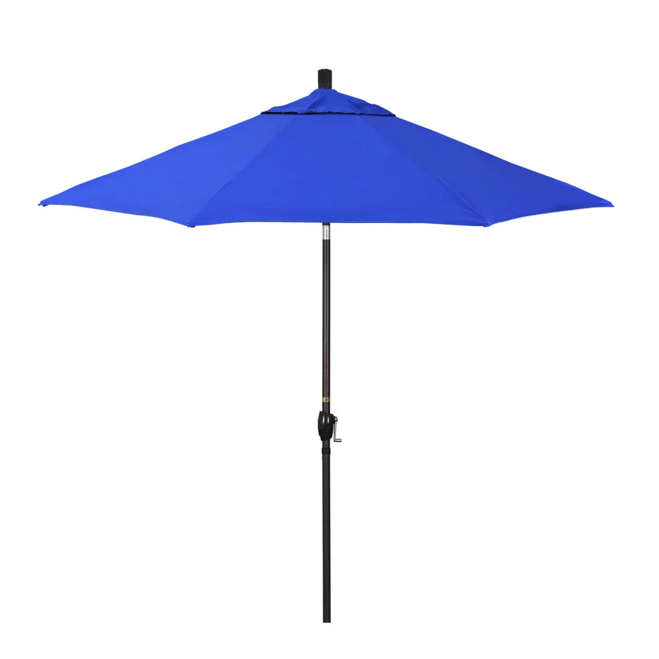 California Umbrella Pacific Trail Series 9 ft Patio Umbrella - Residential Grade with Push Button Tilt and Crank Lift