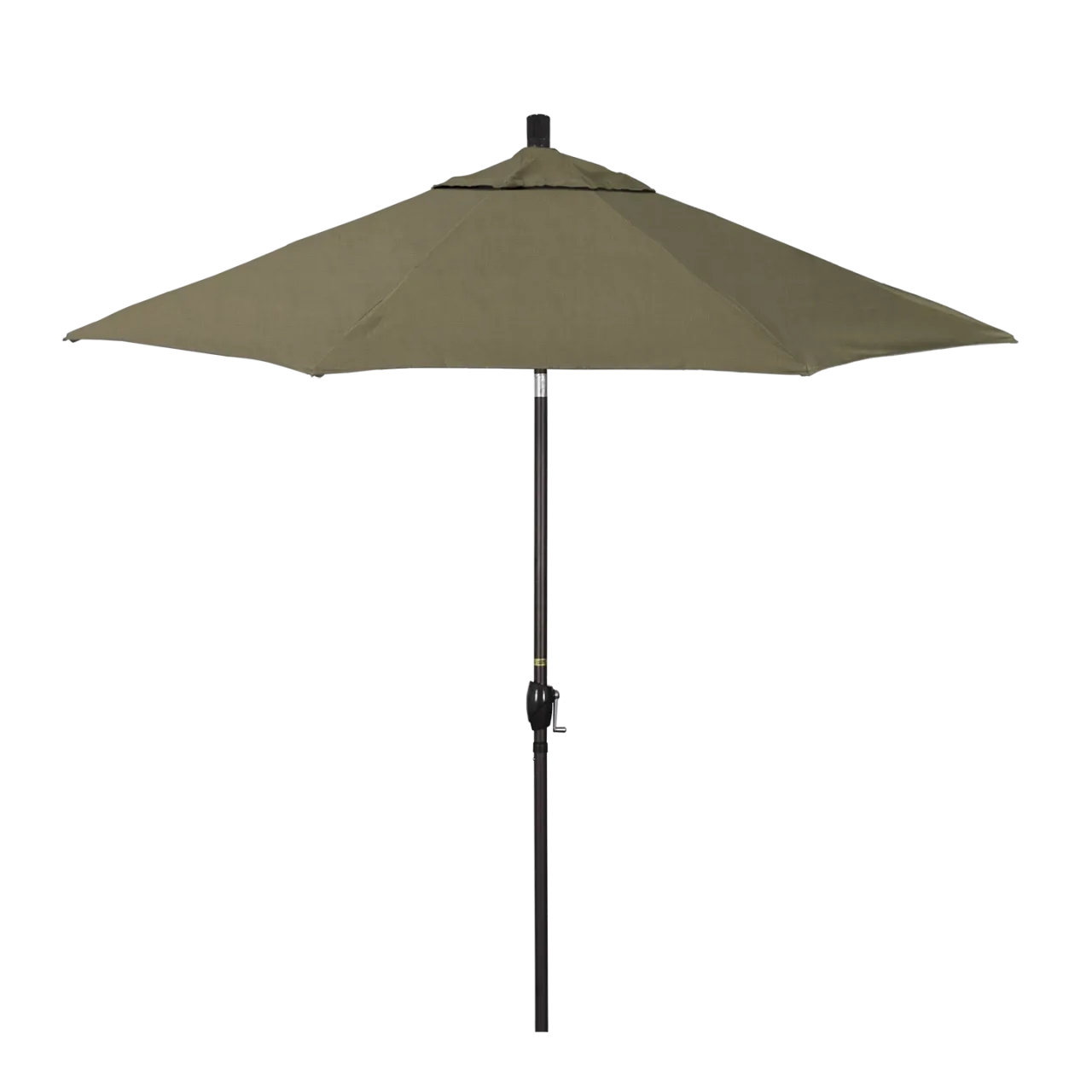California Umbrella Pacific Trail Series 9 ft Patio Umbrella - Residential Grade with Push Button Tilt and Crank Lift