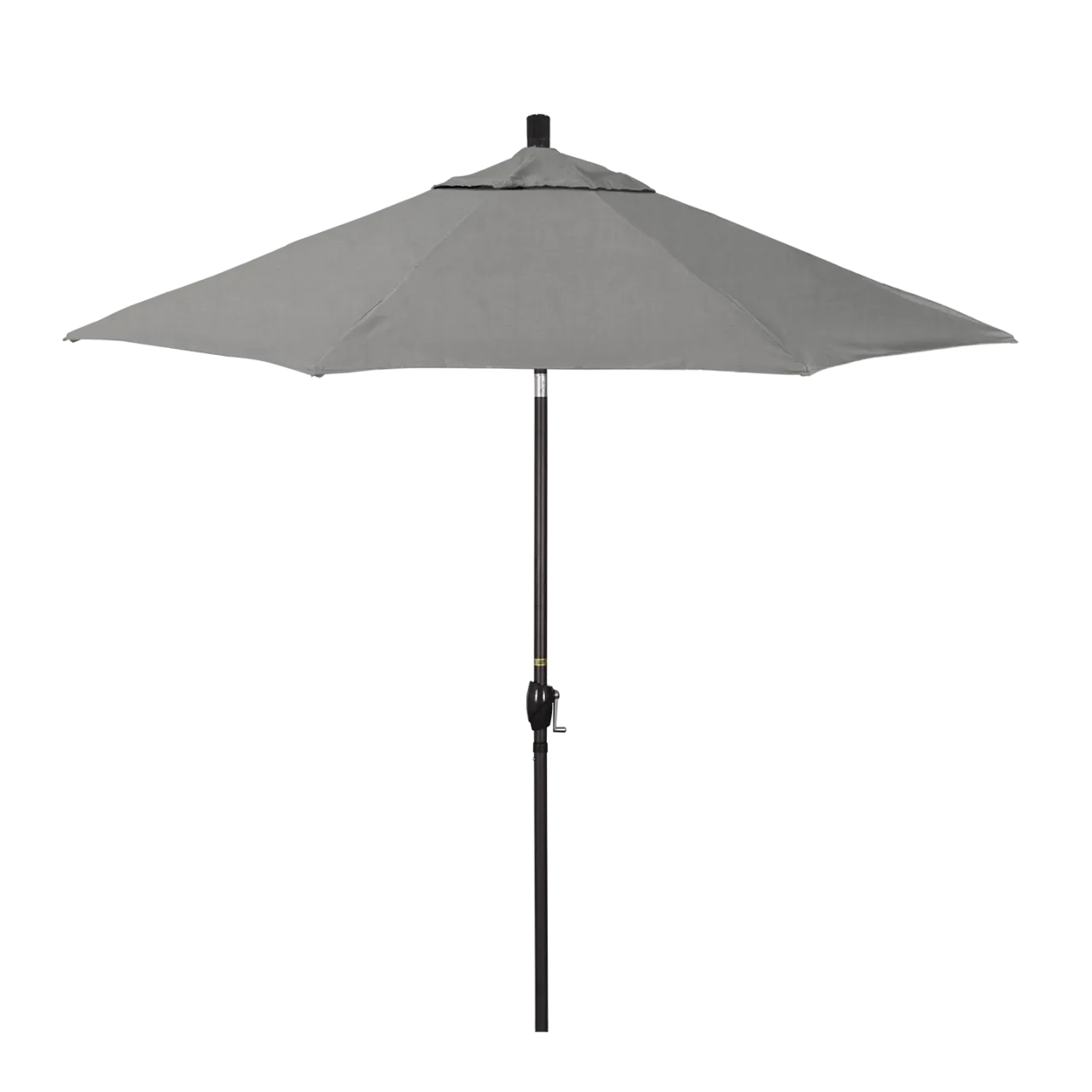 California Umbrella Pacific Trail Series 9 ft Patio Umbrella - Residential Grade with Push Button Tilt and Crank Lift