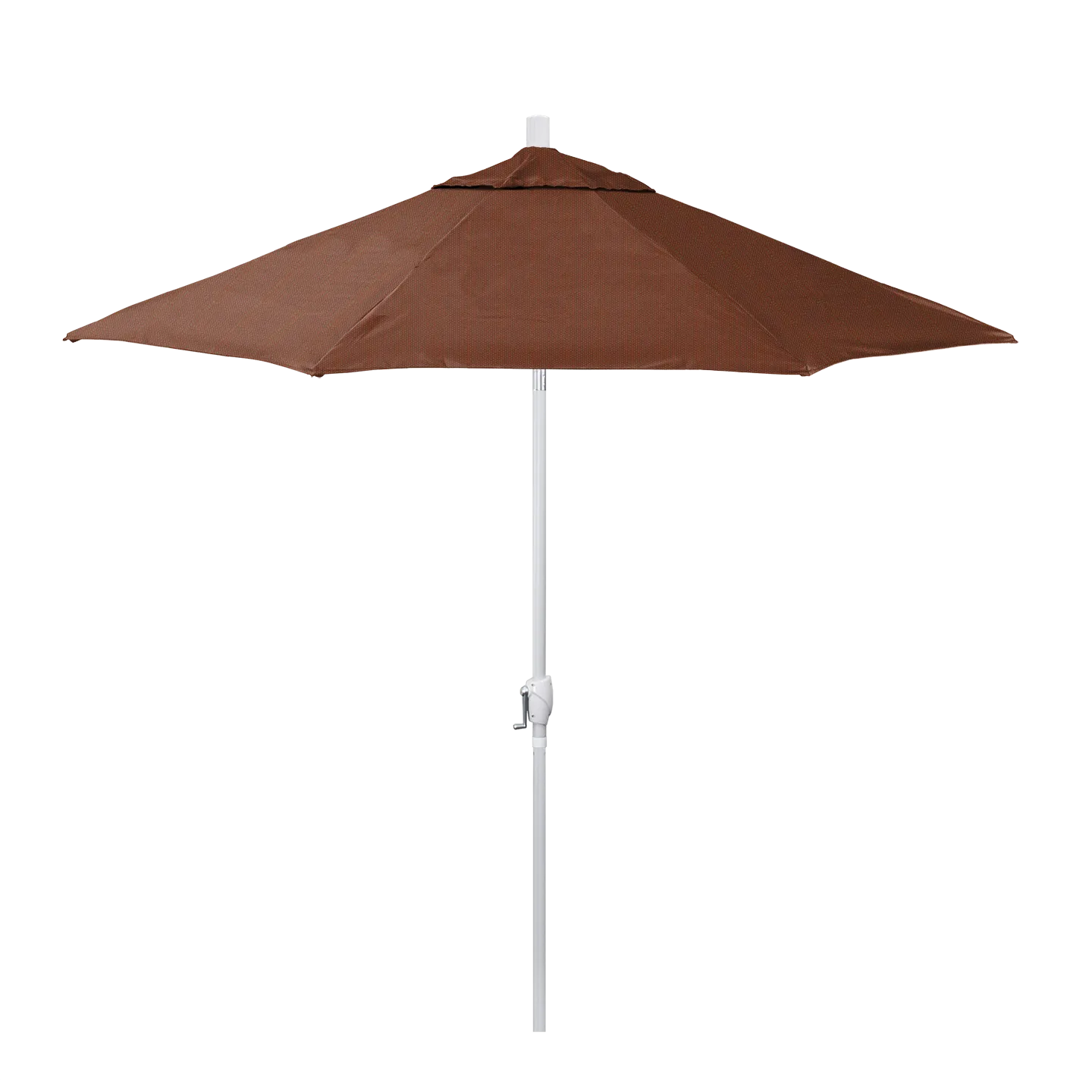 California Umbrella Pacific Trail Series 9 ft Patio Umbrella - Residential Grade with Push Button Tilt and Crank Lift