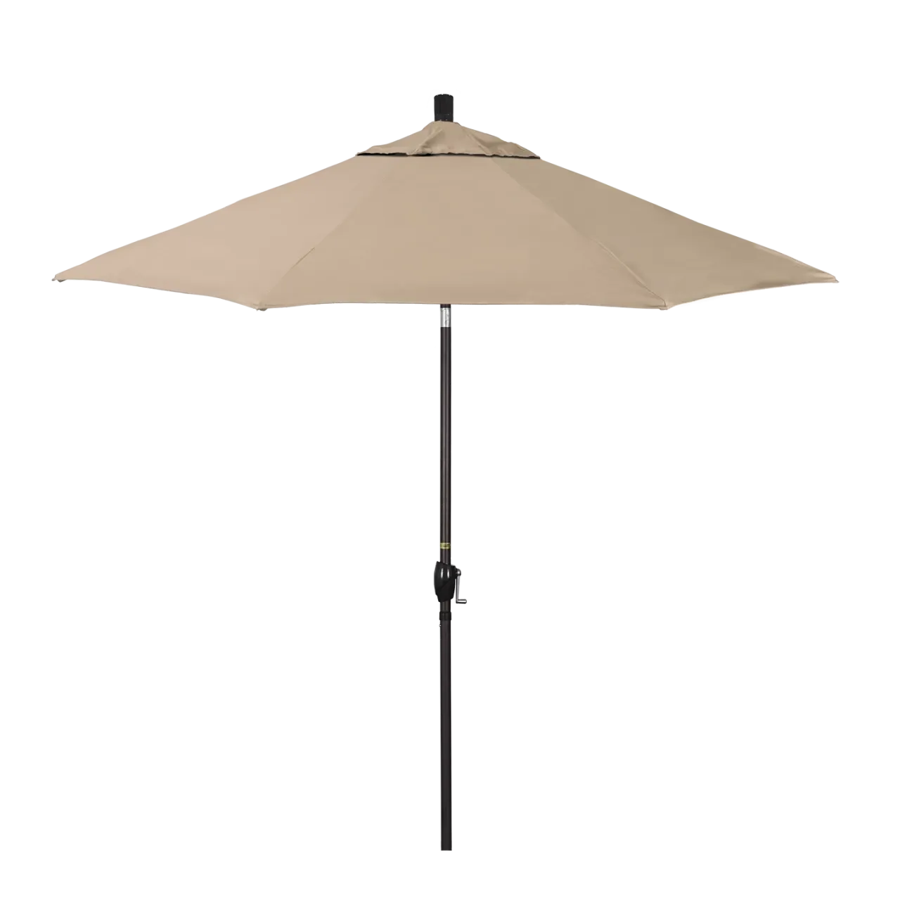 California Umbrella Pacific Trail Series 9 ft Patio Umbrella - Residential Grade with Push Button Tilt and Crank Lift
