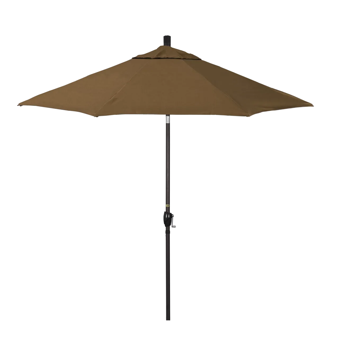 California Umbrella Pacific Trail Series 9 ft Patio Umbrella - Residential Grade with Push Button Tilt and Crank Lift
