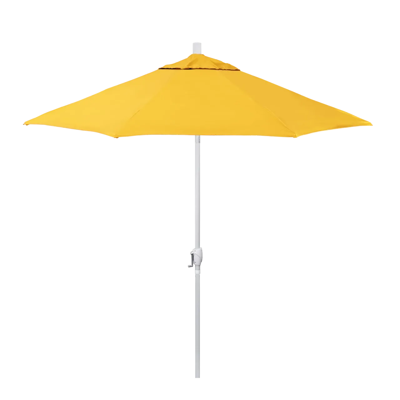 California Umbrella Pacific Trail Series 9 ft Patio Umbrella - Residential Grade with Push Button Tilt and Crank Lift
