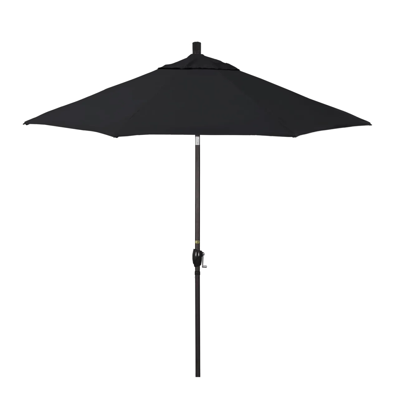 California Umbrella Pacific Trail Series 9 ft Patio Umbrella - Residential Grade with Push Button Tilt and Crank Lift