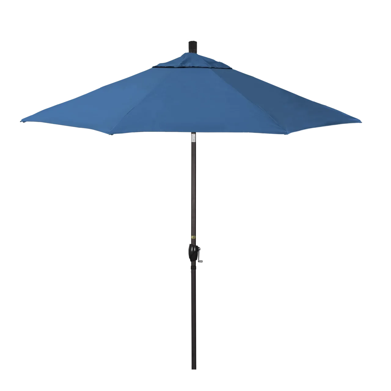 California Umbrella Pacific Trail Series 9 ft Patio Umbrella - Residential Grade with Push Button Tilt and Crank Lift