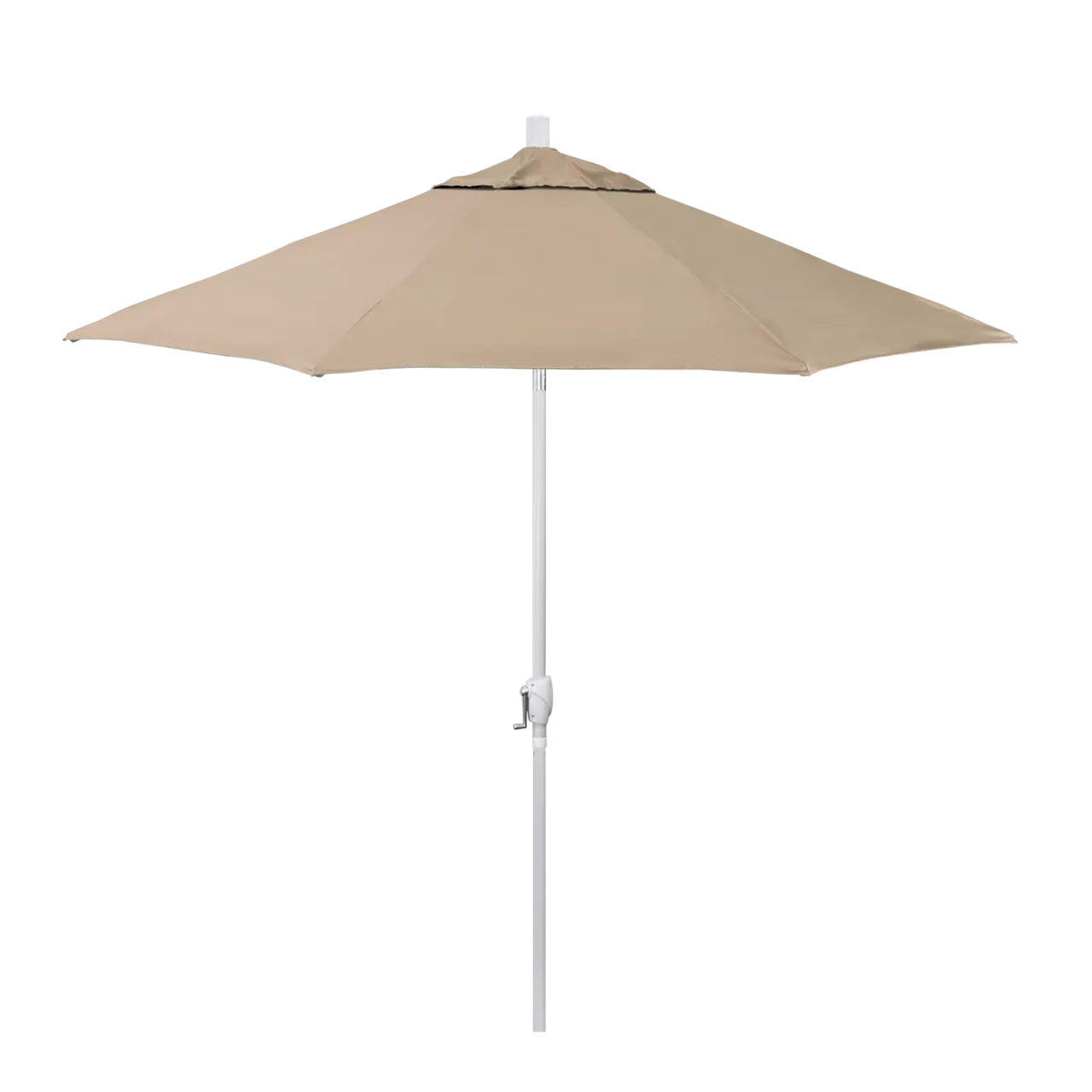 California Umbrella Pacific Trail Series 9 ft Patio Umbrella - Residential Grade with Push Button Tilt and Crank Lift