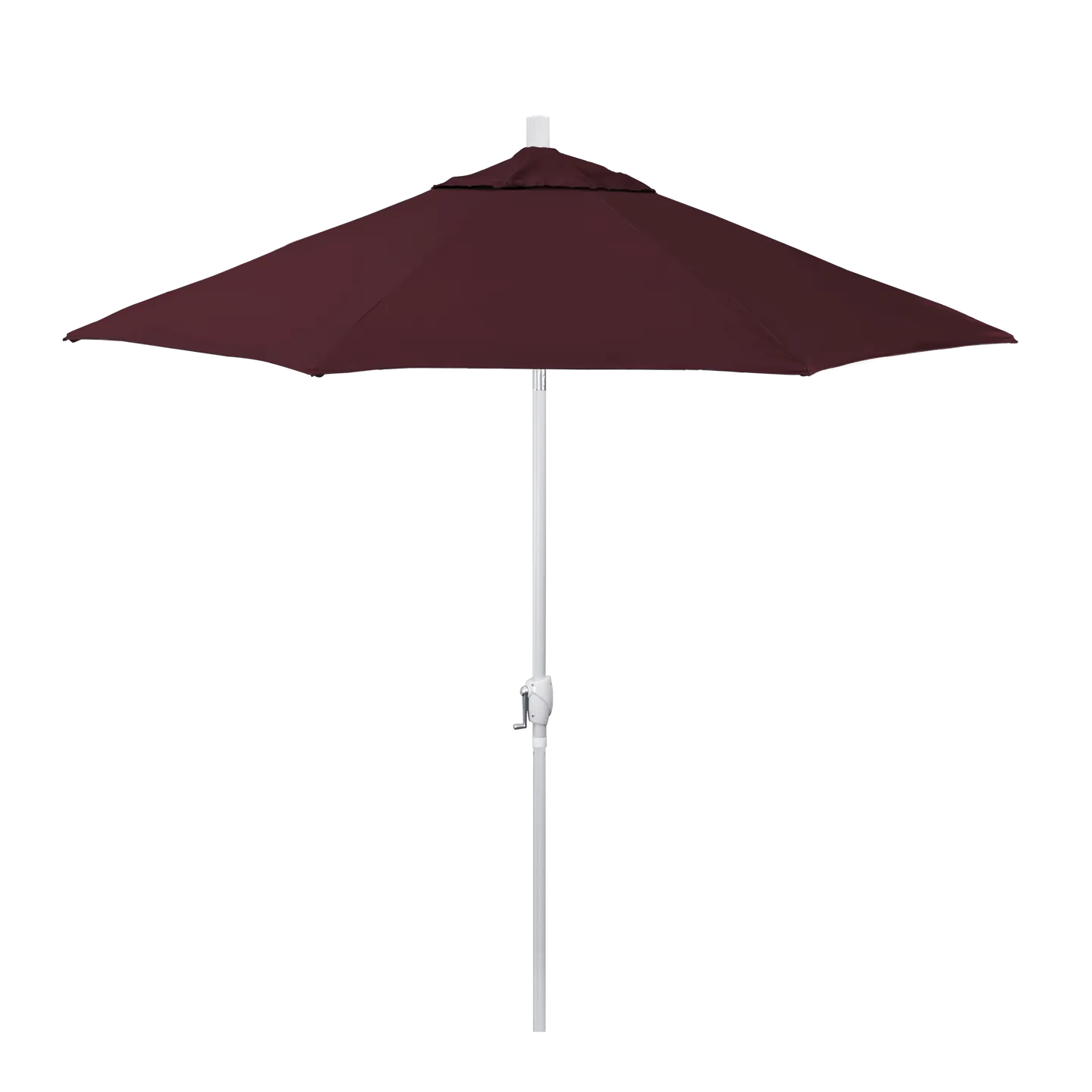 California Umbrella Pacific Trail Series 9 ft Patio Umbrella - Residential Grade with Push Button Tilt and Crank Lift