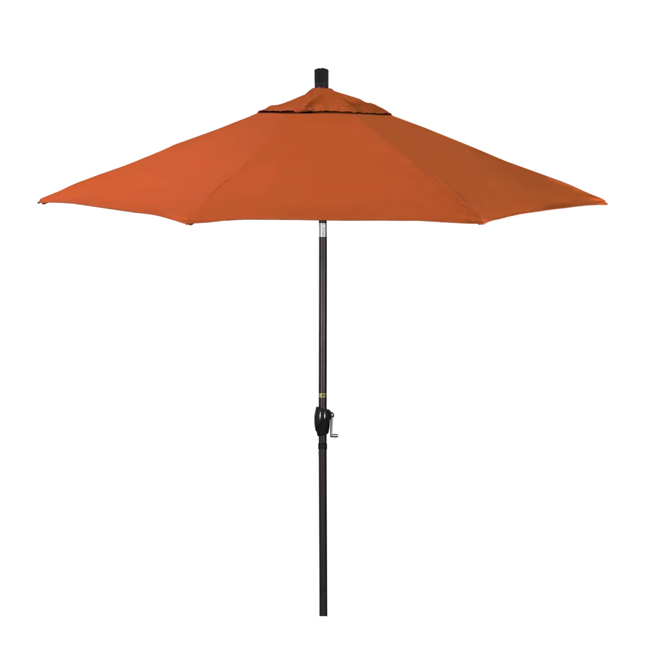 California Umbrella Pacific Trail Series 9 ft Patio Umbrella - Residential Grade with Push Button Tilt and Crank Lift