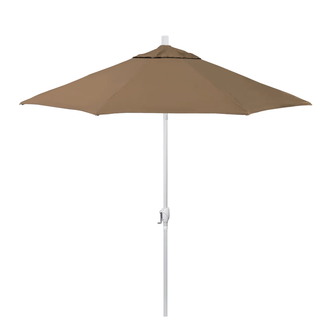 California Umbrella Pacific Trail Series 9 ft Patio Umbrella - Residential Grade with Push Button Tilt and Crank Lift