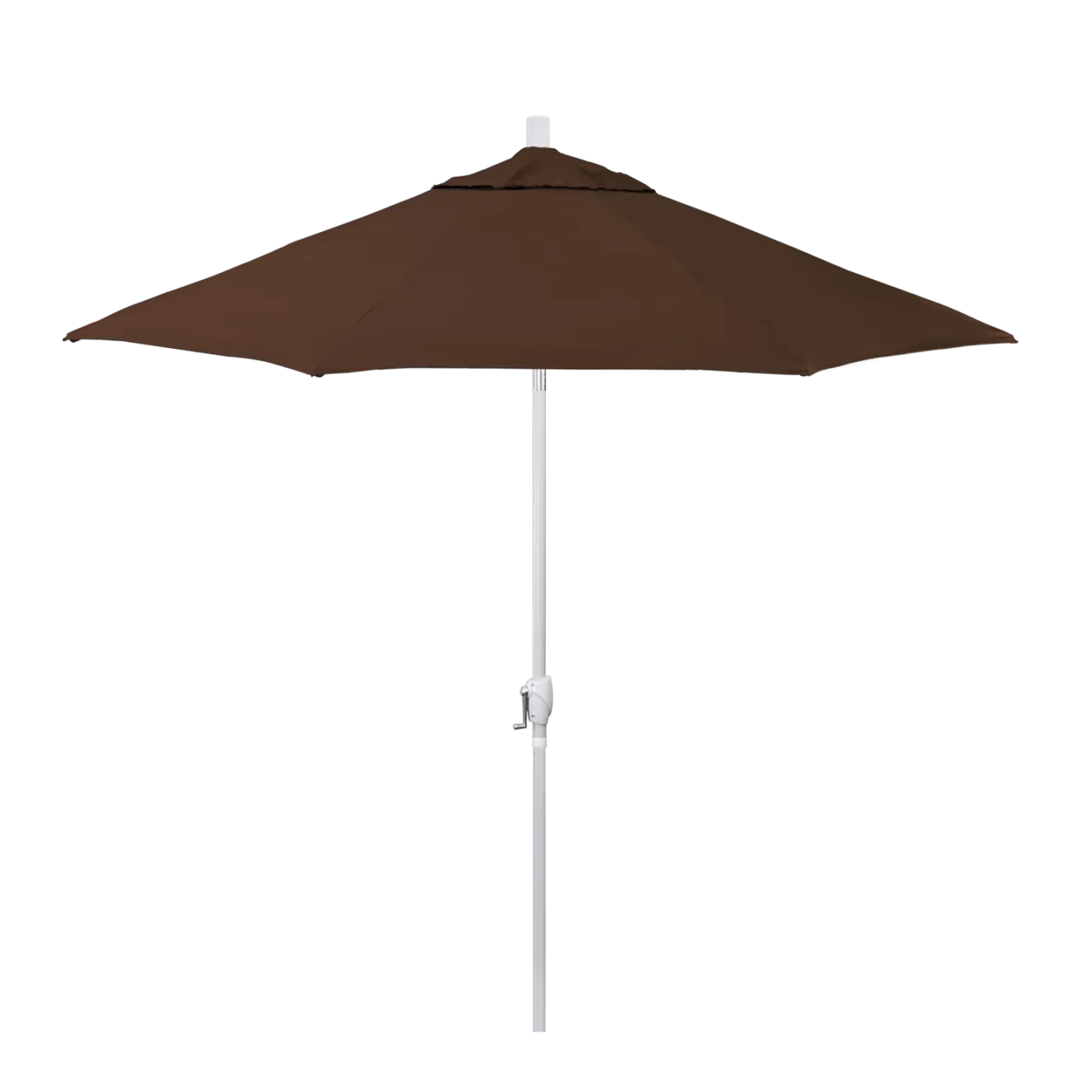 California Umbrella Pacific Trail Series 9 ft Patio Umbrella - Residential Grade with Push Button Tilt and Crank Lift