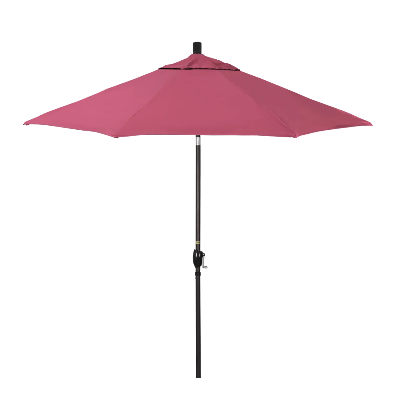 California Umbrella Pacific Trail Series 9 ft Patio Umbrella - Residential Grade with Push Button Tilt and Crank Lift