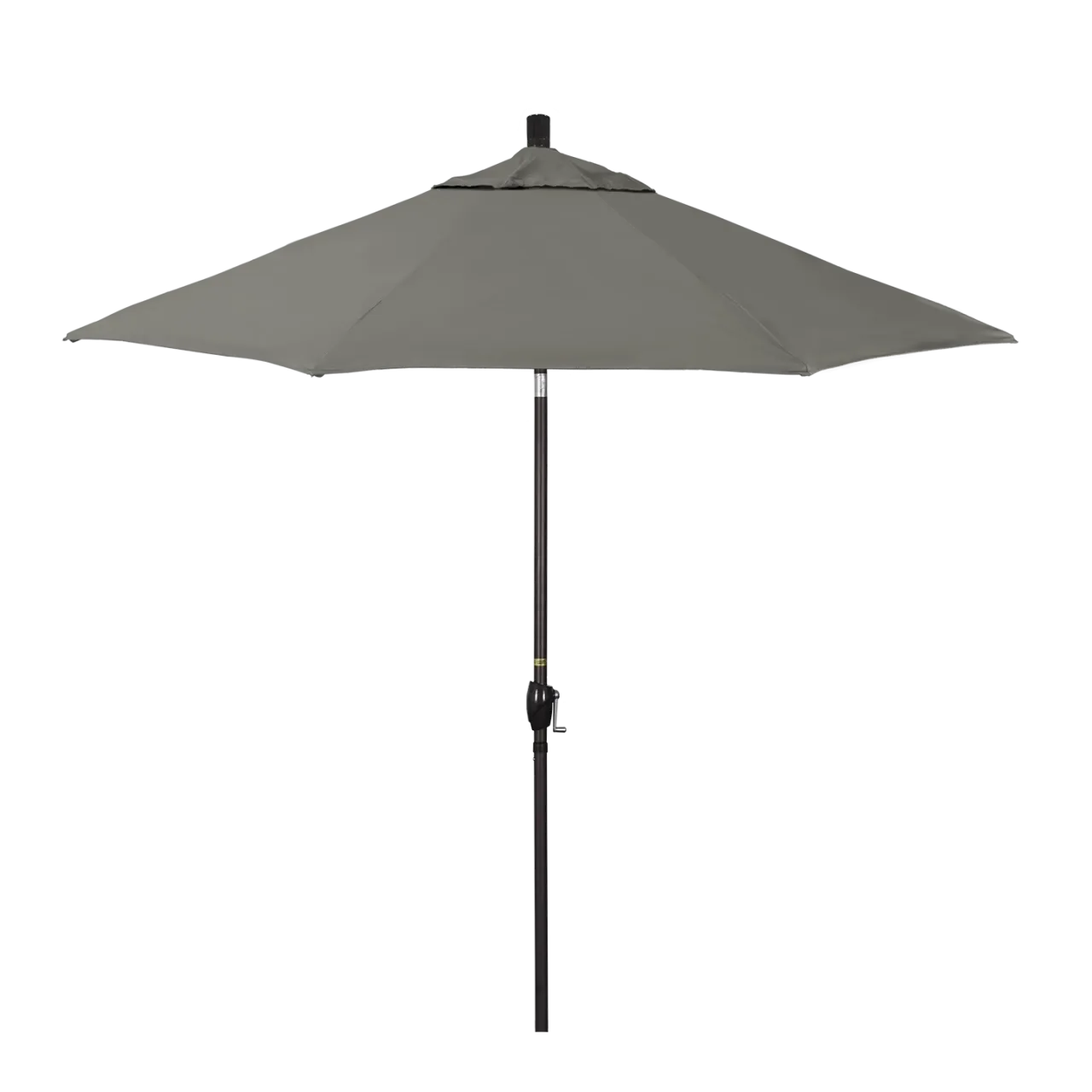 California Umbrella Pacific Trail Series 9 ft Patio Umbrella - Residential Grade with Push Button Tilt and Crank Lift