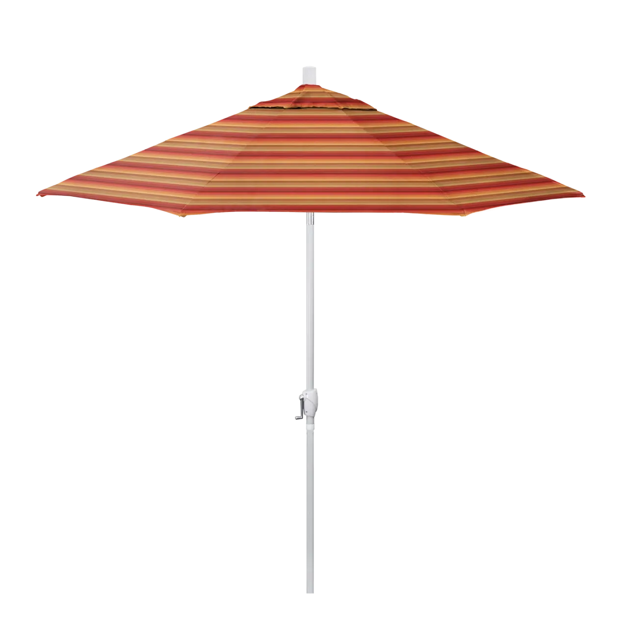 California Umbrella Pacific Trail Series 9 ft Patio Umbrella - Residential Grade with Push Button Tilt and Crank Lift