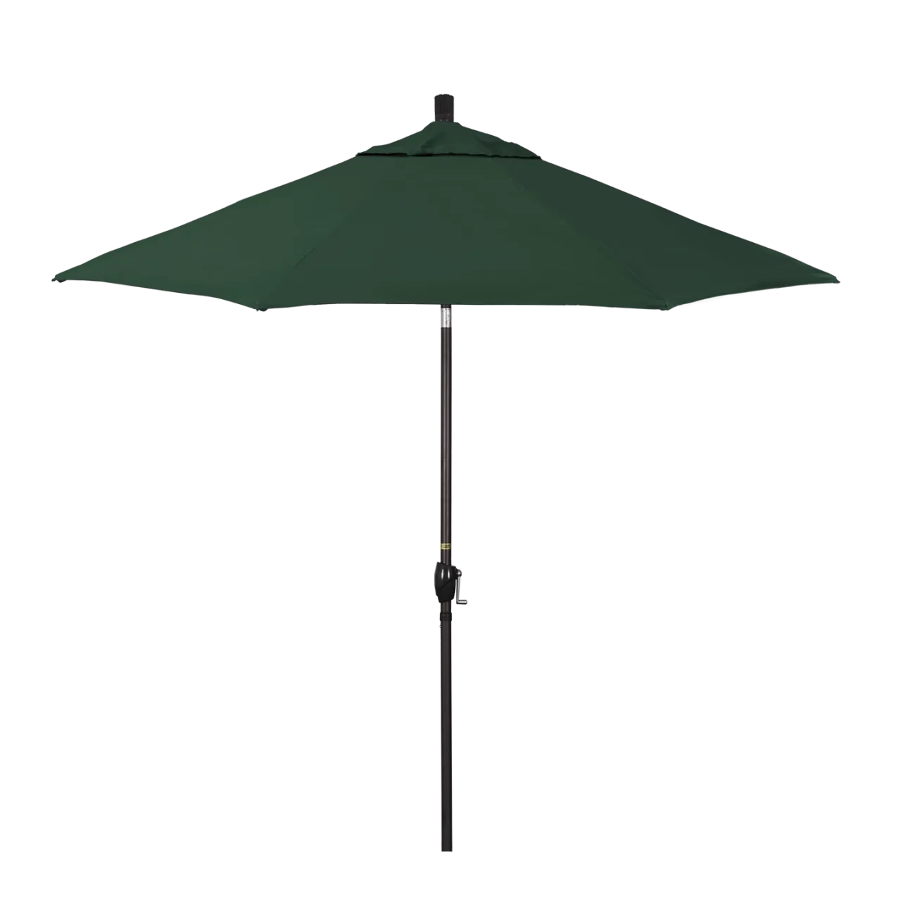 California Umbrella Pacific Trail Series 9 ft Patio Umbrella - Residential Grade with Push Button Tilt and Crank Lift