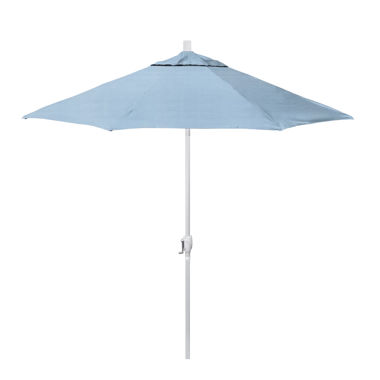 California Umbrella Pacific Trail Series 9 ft Patio Umbrella - Residential Grade with Push Button Tilt and Crank Lift