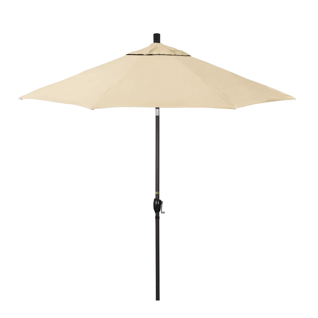 California Umbrella Pacific Trail Series 9 ft Patio Umbrella - Residential Grade with Push Button Tilt and Crank Lift