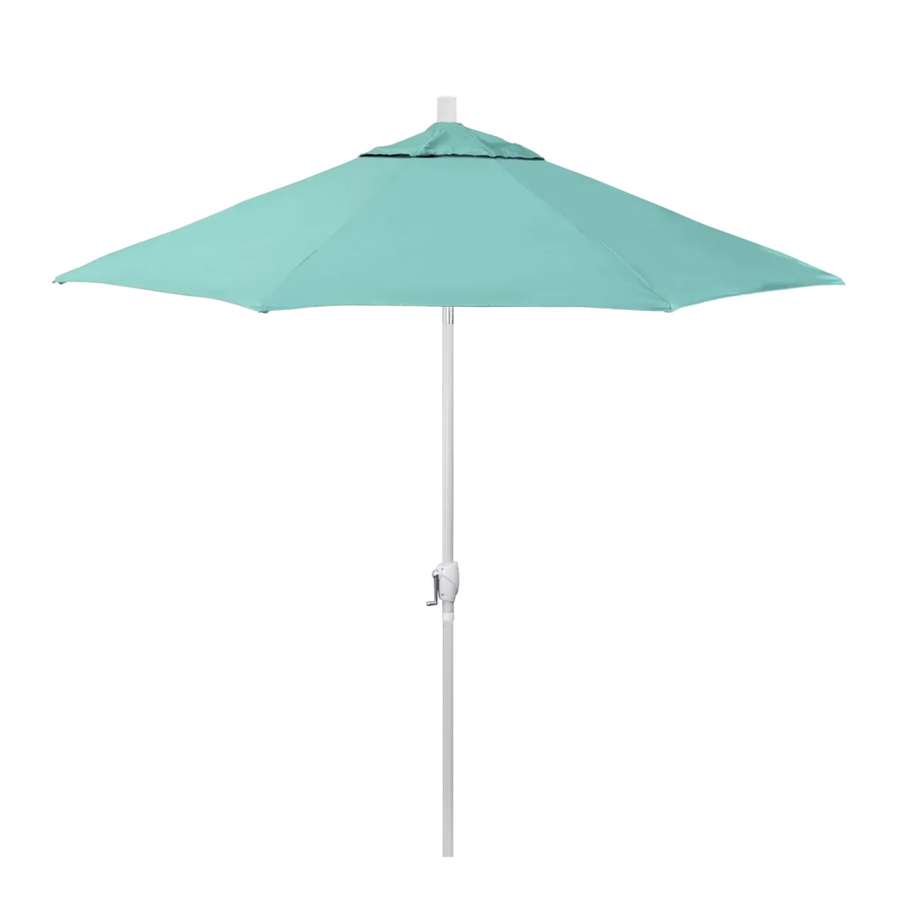 California Umbrella Pacific Trail Series 9 ft Patio Umbrella - Residential Grade with Push Button Tilt and Crank Lift