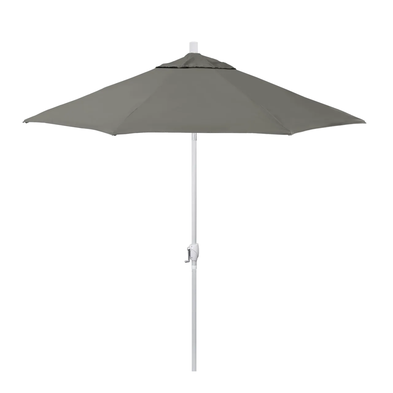 California Umbrella Pacific Trail Series 9 ft Patio Umbrella - Residential Grade with Push Button Tilt and Crank Lift