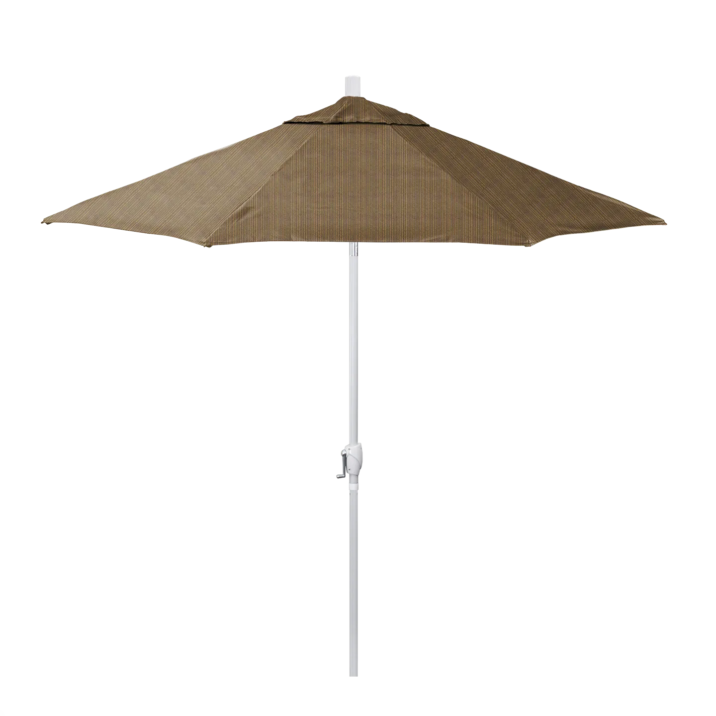 California Umbrella Pacific Trail Series 9 ft Patio Umbrella - Residential Grade with Push Button Tilt and Crank Lift