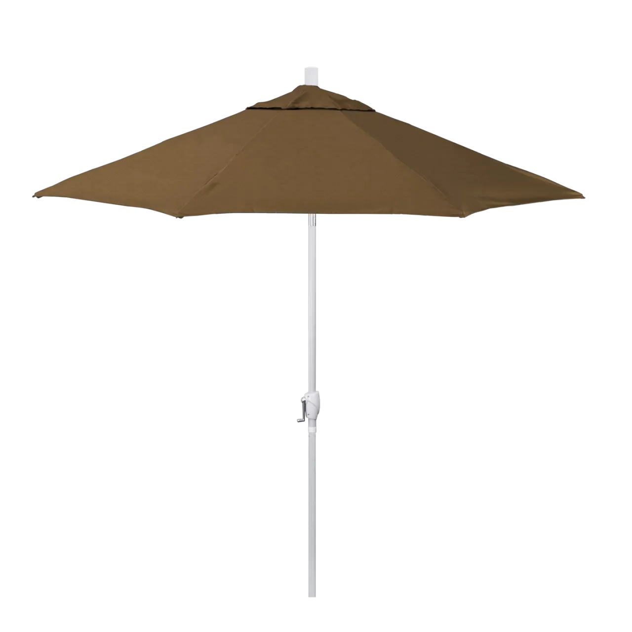 California Umbrella Pacific Trail Series 9 ft Patio Umbrella - Residential Grade with Push Button Tilt and Crank Lift