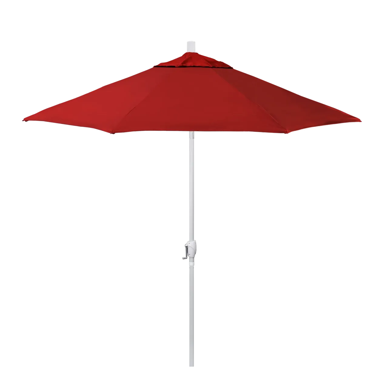 California Umbrella Pacific Trail Series 9 ft Patio Umbrella - Residential Grade with Push Button Tilt and Crank Lift