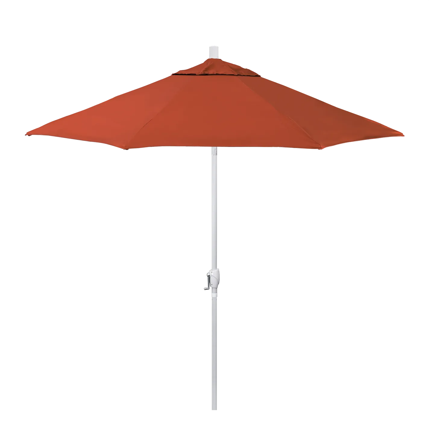 California Umbrella Pacific Trail Series 9 ft Patio Umbrella - Residential Grade with Push Button Tilt and Crank Lift