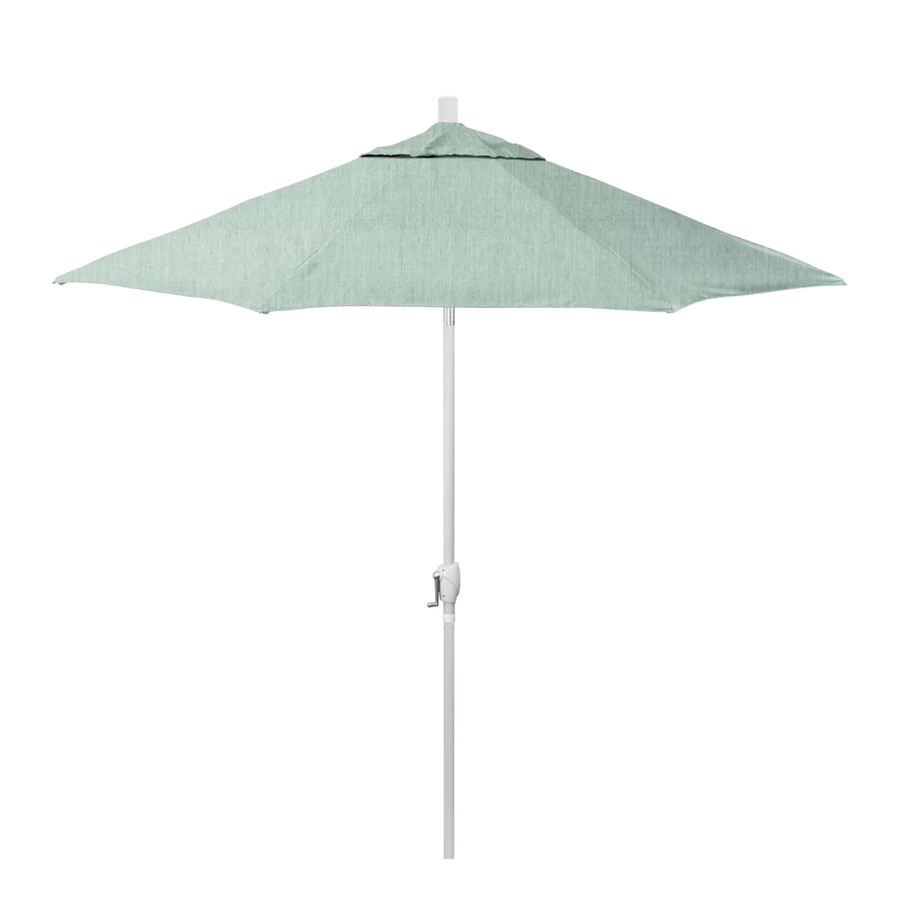 California Umbrella Pacific Trail Series 9 ft Patio Umbrella - Residential Grade with Push Button Tilt and Crank Lift