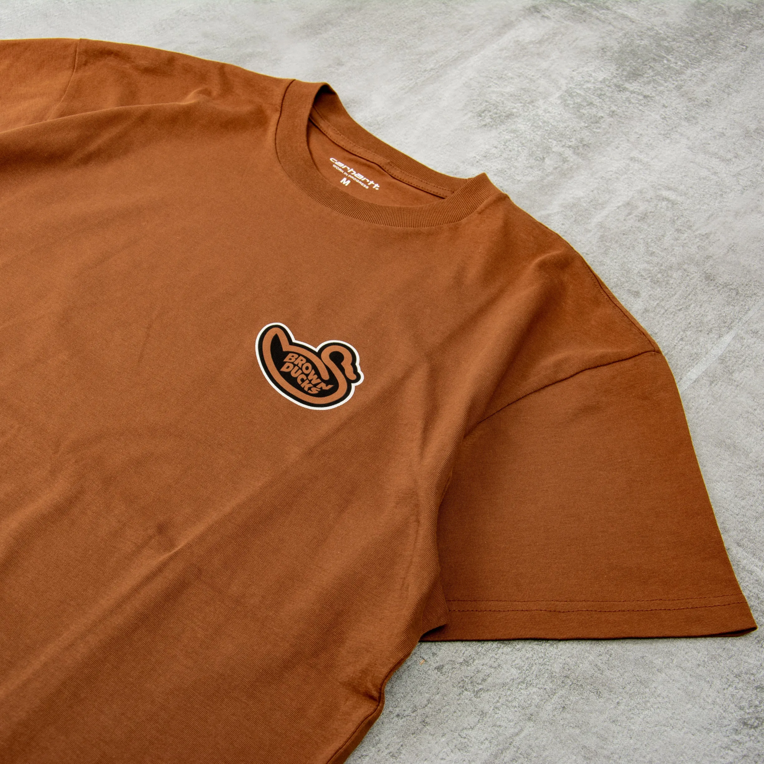 Carhartt WIP Brown Ducks Tee - Hamilton Brown