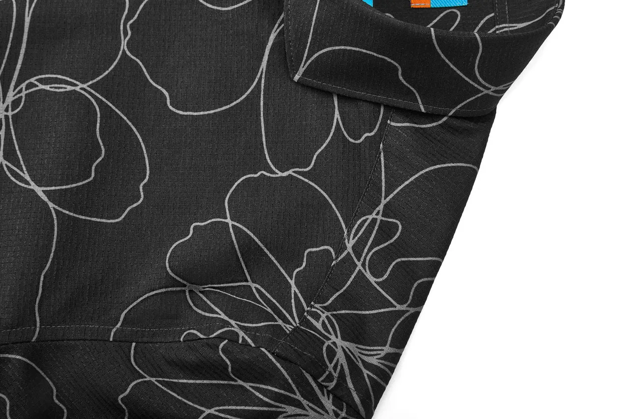 Dry Floral Sketch All Over Print Shirt in Smart Fit