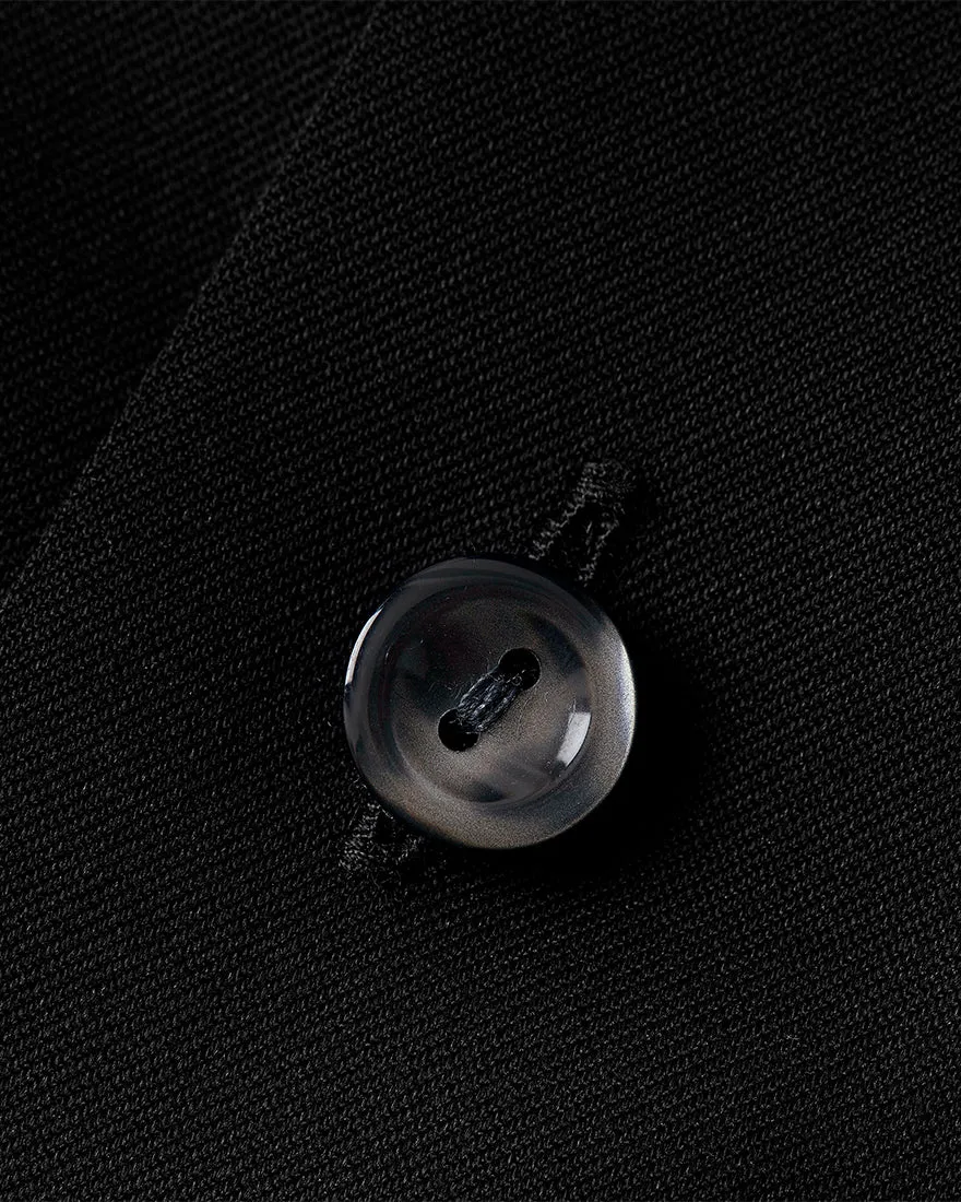 ETON 30007951118 BLACK SIGNATURE TWILL SLIM SC SHIRT