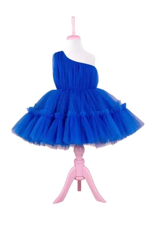 Felicity Sax Blue Party Dress