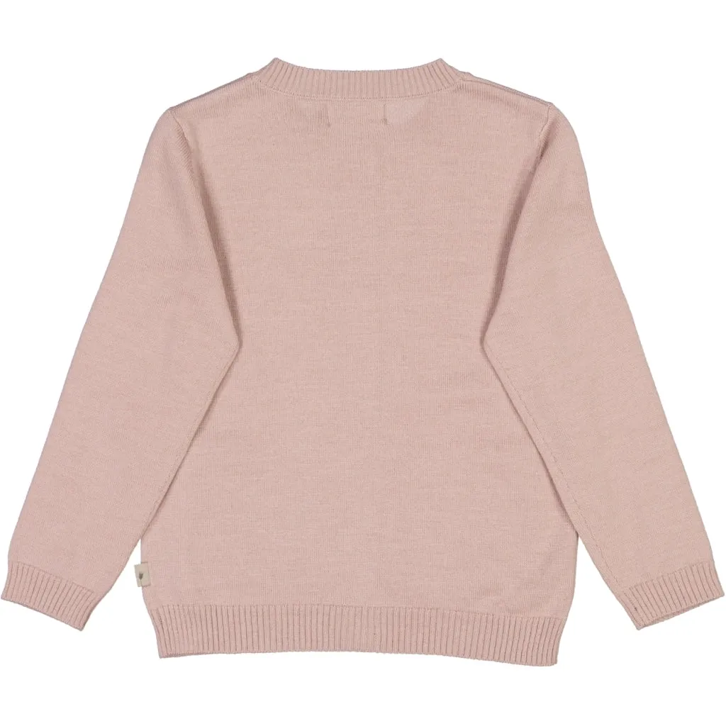 Knit Cardigan Skye - rose powder