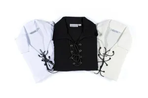Men's Ghillie Shirt - White, Black or Cream