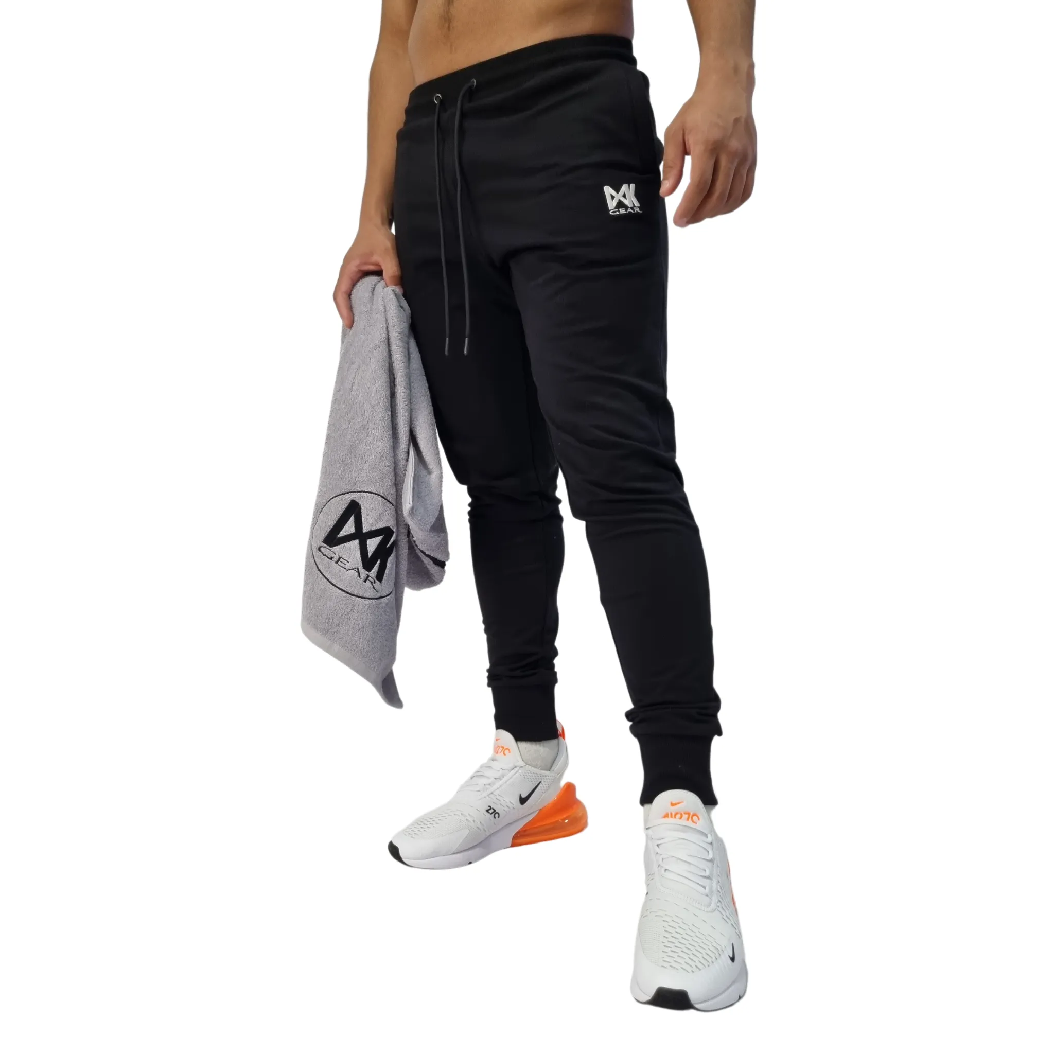 Men's Slim Sweats Trackies - Black