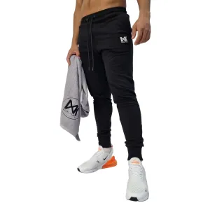 Men's Slim Sweats Trackies - Black