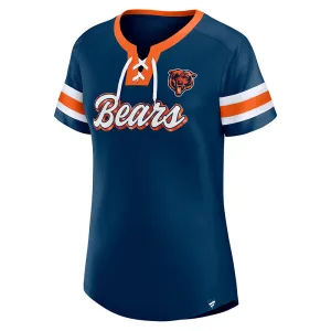 NFL Chicago Bears Women's Fanatics Original State Lace-Up Top