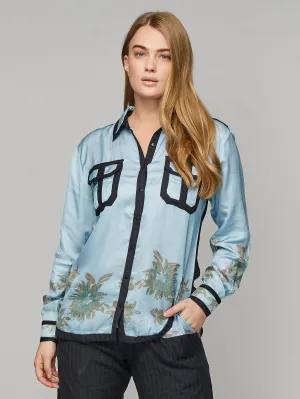 Nu Denmark Othea Shirt - Sky Blue