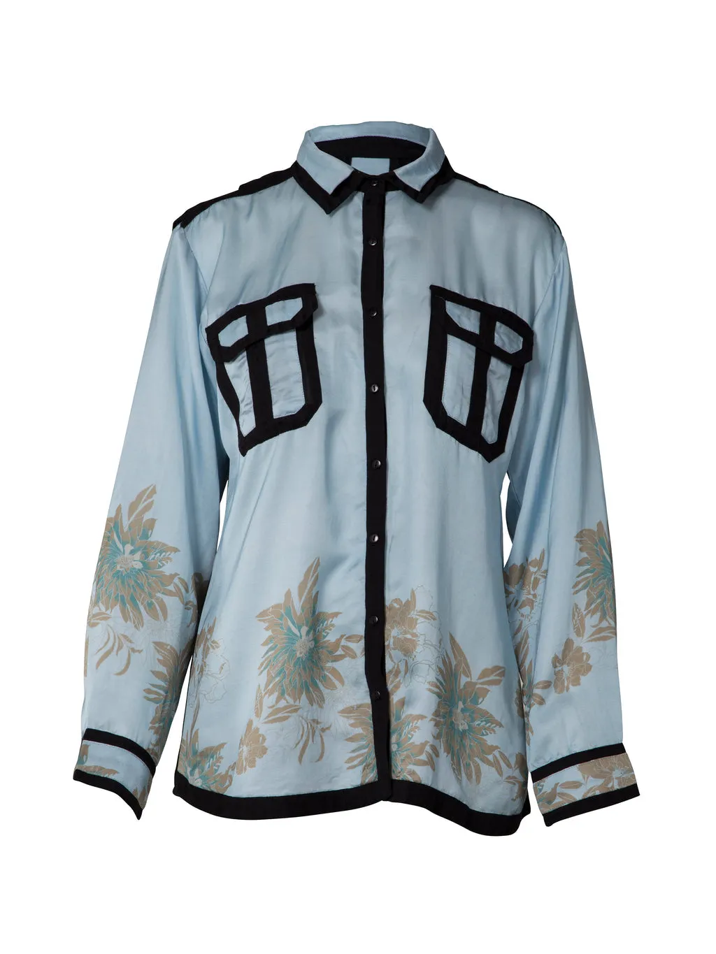 Nu Denmark Othea Shirt - Sky Blue