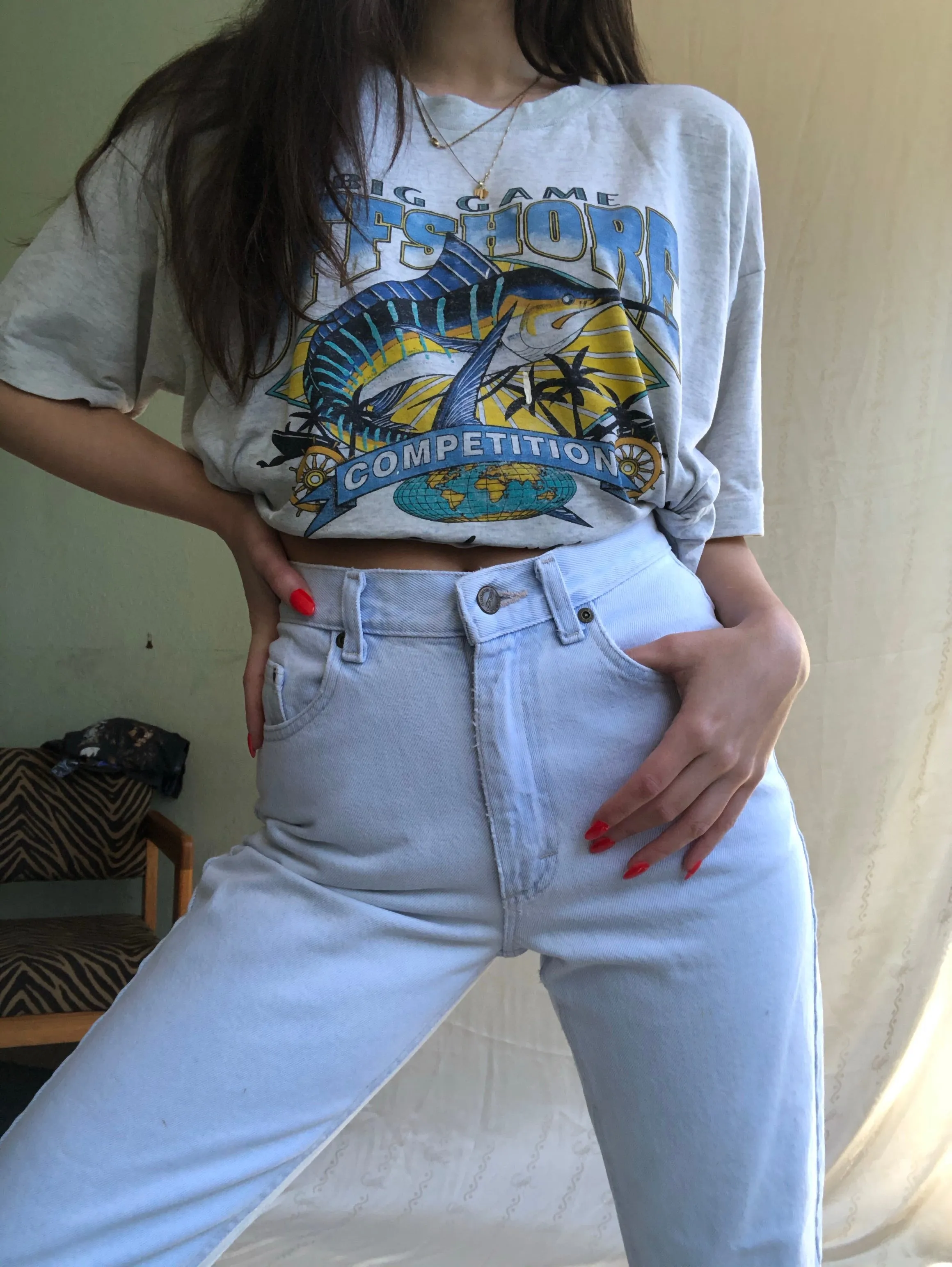 Offshore Trashed Tee